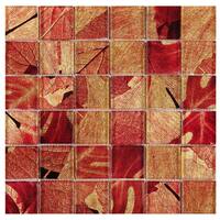 Buy Red Glass Backsplash Tiles Online At Overstock Our Best Tile Deals