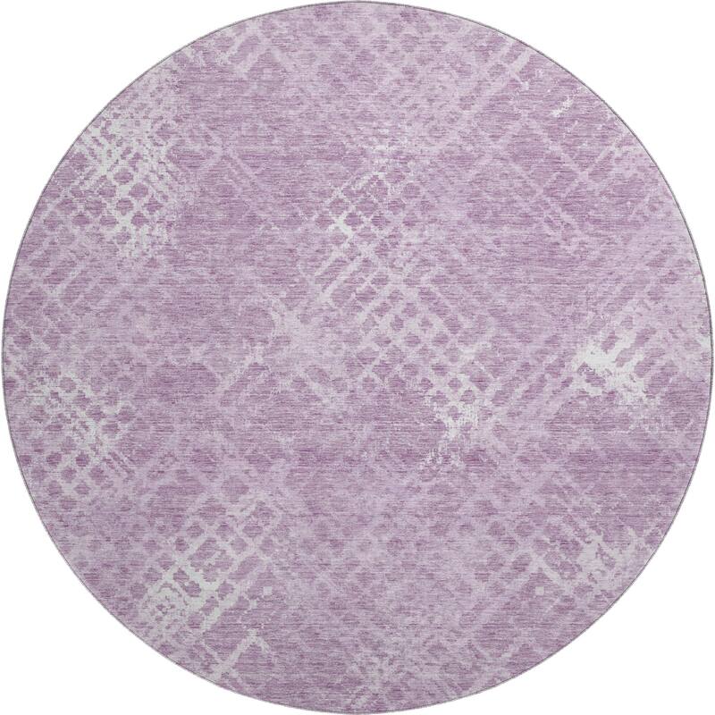 Premium Washable Super Soft Modern Trellis Mayfield Rug