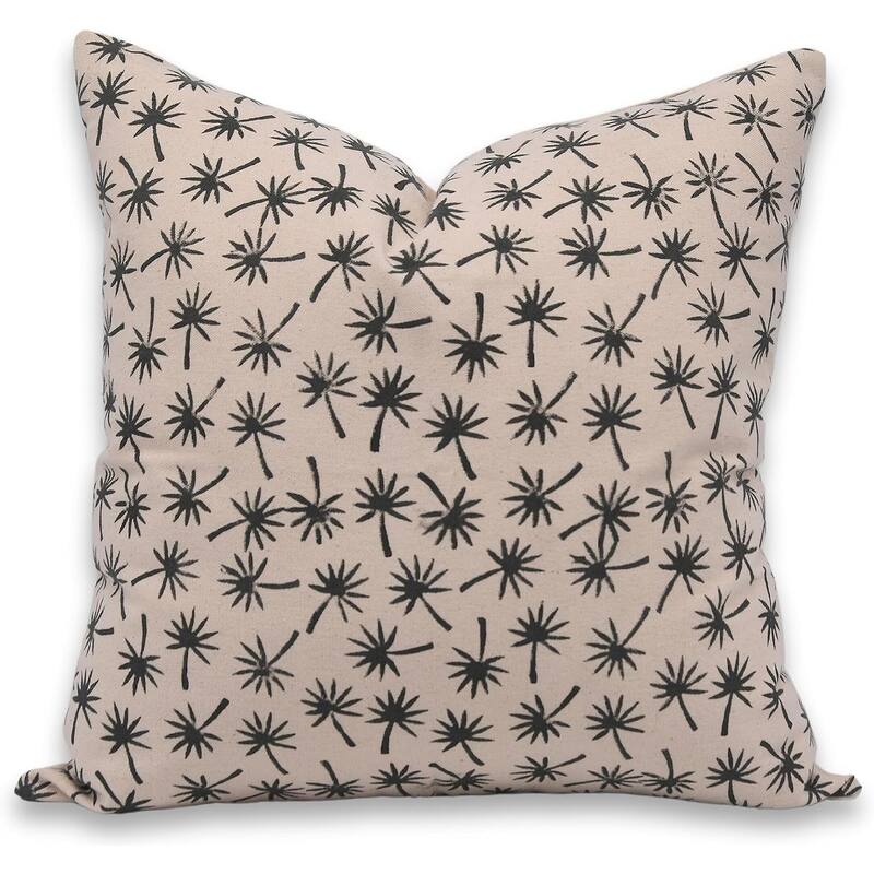 Fabdivine Cotton Square Block print pillow Cover - Pillow Covers - 14" x 36"