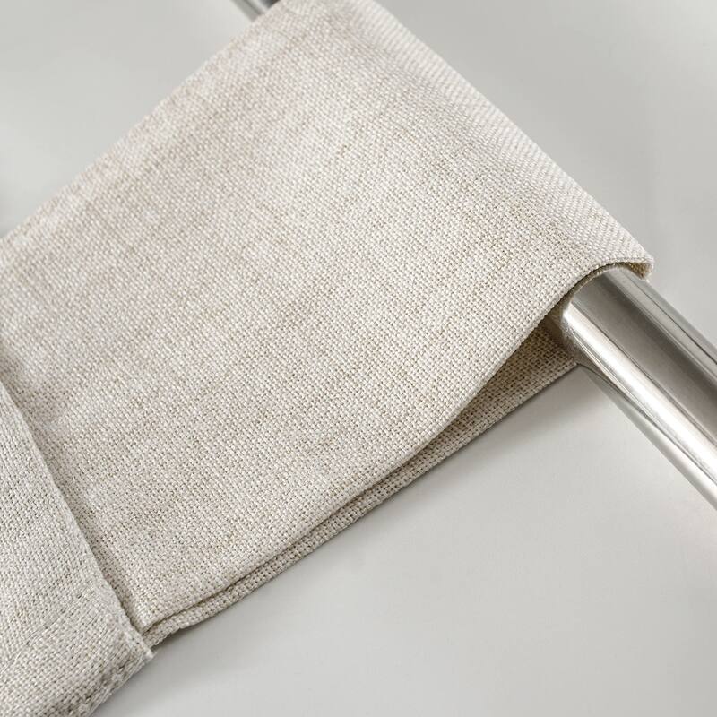 DriftAway Twist Tab Linen Textured Sheer Window Curtains