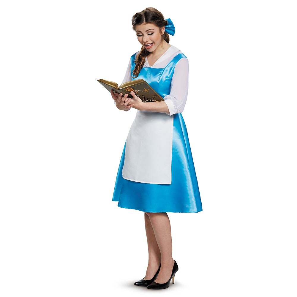Shop Womens Disney Belle Blue Dress Costume Overstock 16810060