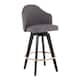 Option Grey + Gold Footrest