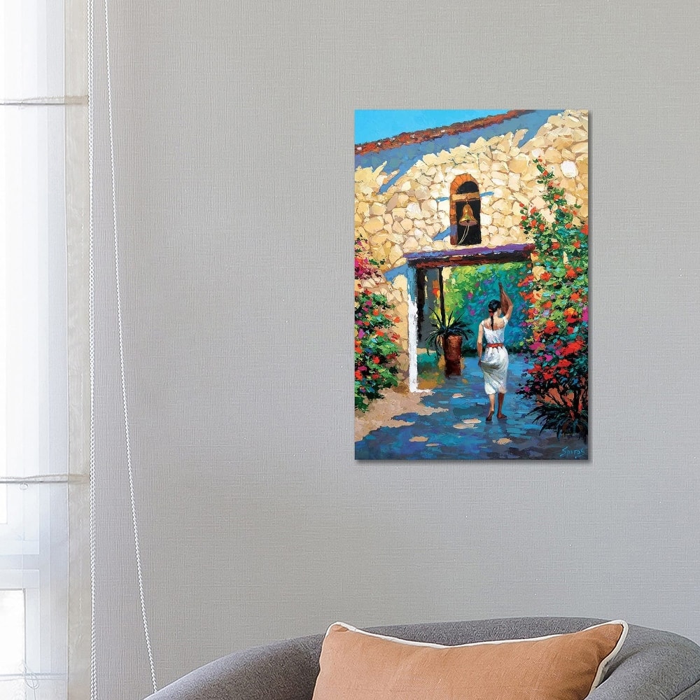 iCanvas "Mexican Girl With Jug" by Dmitry Spiros Canvas Print