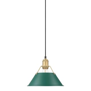 Golden Lighting 3306-M BCB Orwell 10" Wide Mini Pendant
