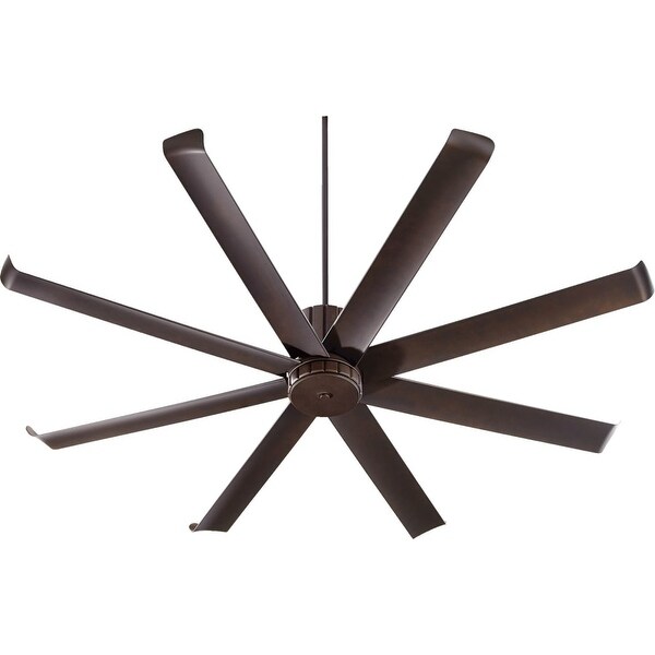 Quorum International 196728 Proxima Patio 72" 8 Blade Hanging Indoor / Outdoor Ceiling Fan with Reversible Motor and Blades