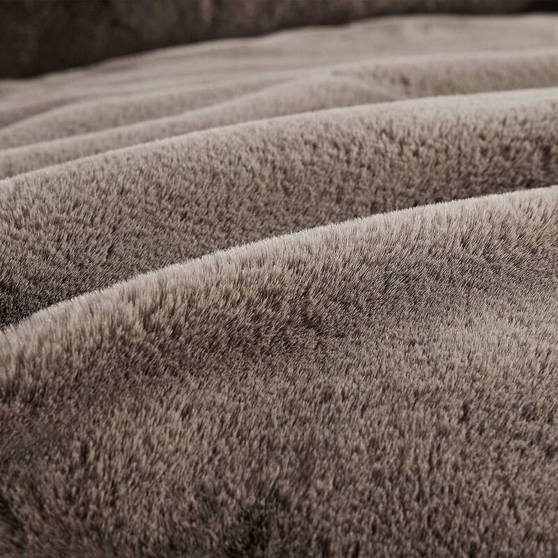 Chunky Bunny - Coma Inducer® Oversized Comforter Set - Velveteen Brown