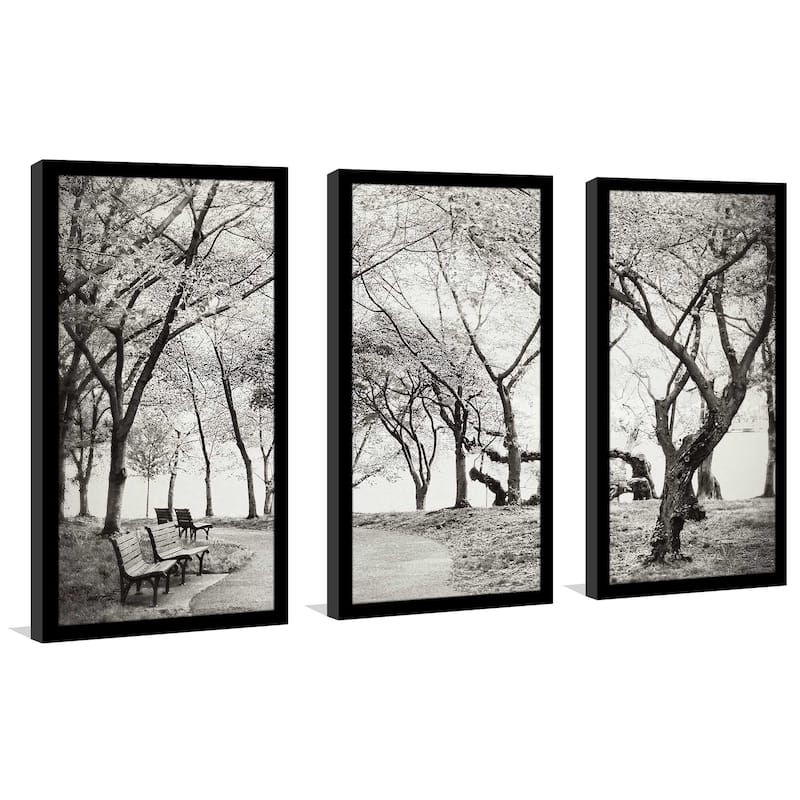 "Path Walk" 3 Piece Print on Acrylic
