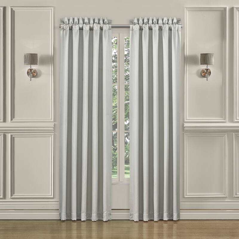 Five Queens Court Nouveau 84" Window Panel Pair