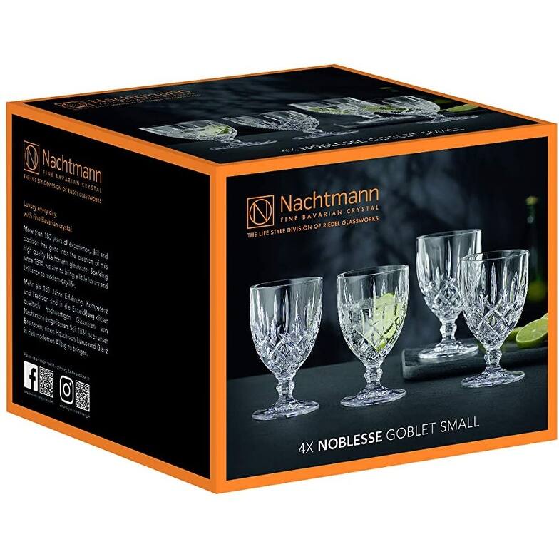 Nachtmann Set of 4 Noblesse All Purpose Goblets