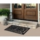preview thumbnail 15 of 30, A1HC First Impression Natural Rubber Durable Attractive Entry Doormat