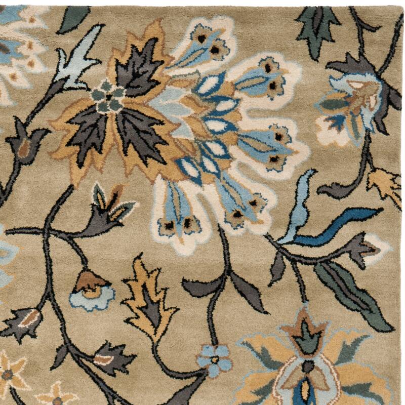 SAFAVIEH Handmade Jardin Dafne Country Floral Wool Rug