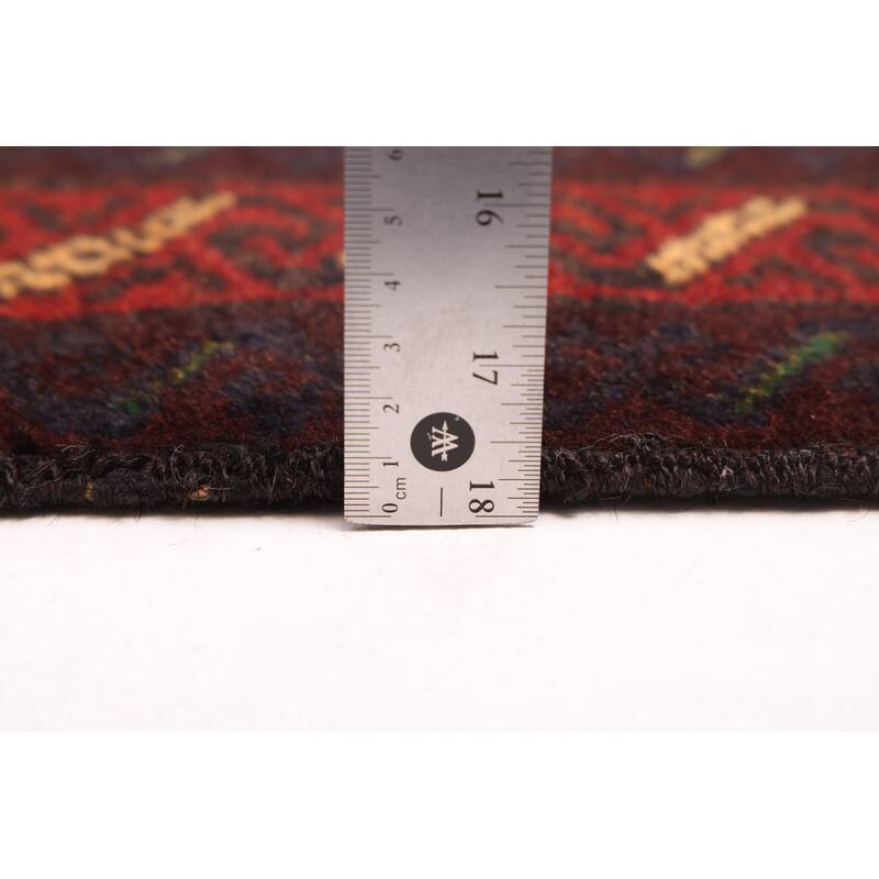 ECARPETGALLERY Hand-knotted Teimani Burnt Orange Wool Rug - 3'7 x 6'7