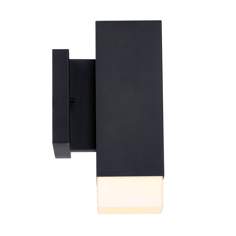 Willowsong Black Outdoor Hardwired Wall Sconce - 14