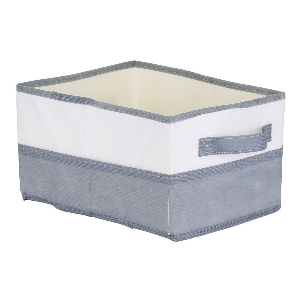 Fabric Storage Cube with Handles, 1 Pack Collapsible Storage Bin Basket for Shelves Closet Organizing Clothes