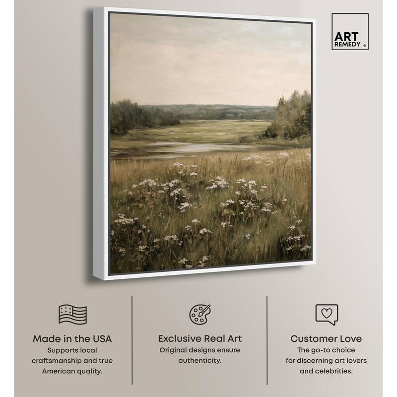 Marshland Whispers Canvas by Art Remedy