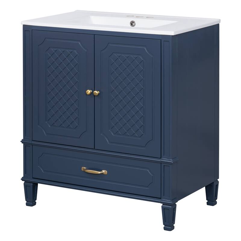 Christopher Knight Home - 30" Bathroom Vanity with Storage Solution