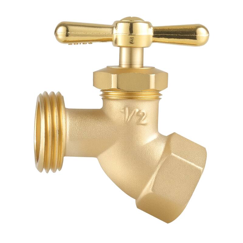 Anmytek Hose Bibb 1/2 Inch FIP x 3/4 Inch MHT Faucet Spigot