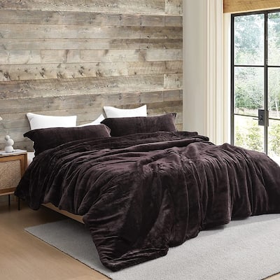 The Original Plush - Coma Inducer® Oversized Comforter Set - Dark Chocolate