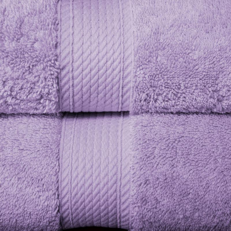 Superior Egyptian Cotton Pile Heavyweight Bath Towel Set of 2