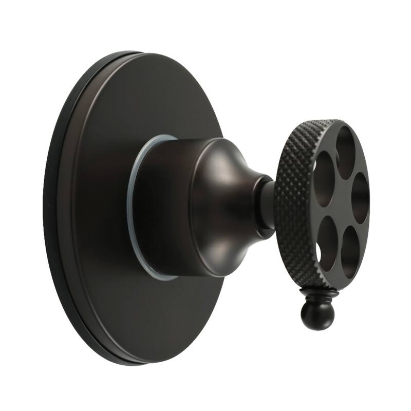 Webb Single-Handle Three-Way Diverter Valve with Round Trim Kit