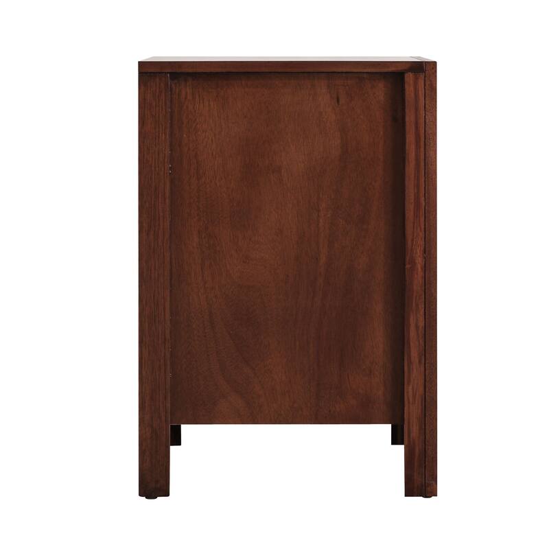 Burlington 2-drawer Wood Nightstand