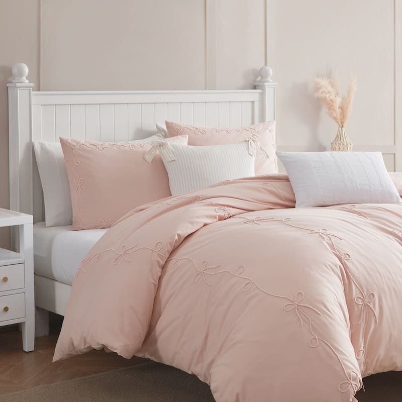 Peri Home Sasha Bows Comforter Set