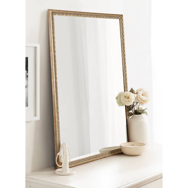 Kate and Laurel Johann Rectangle Wall Mirror