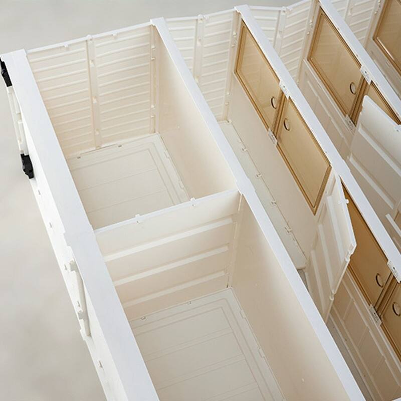 Mieres Shoe Storage Cabinet, 6-Tier Large Modern Shoe Organizer Cabinet with Doors, Foldable Shoe Rack Organizer