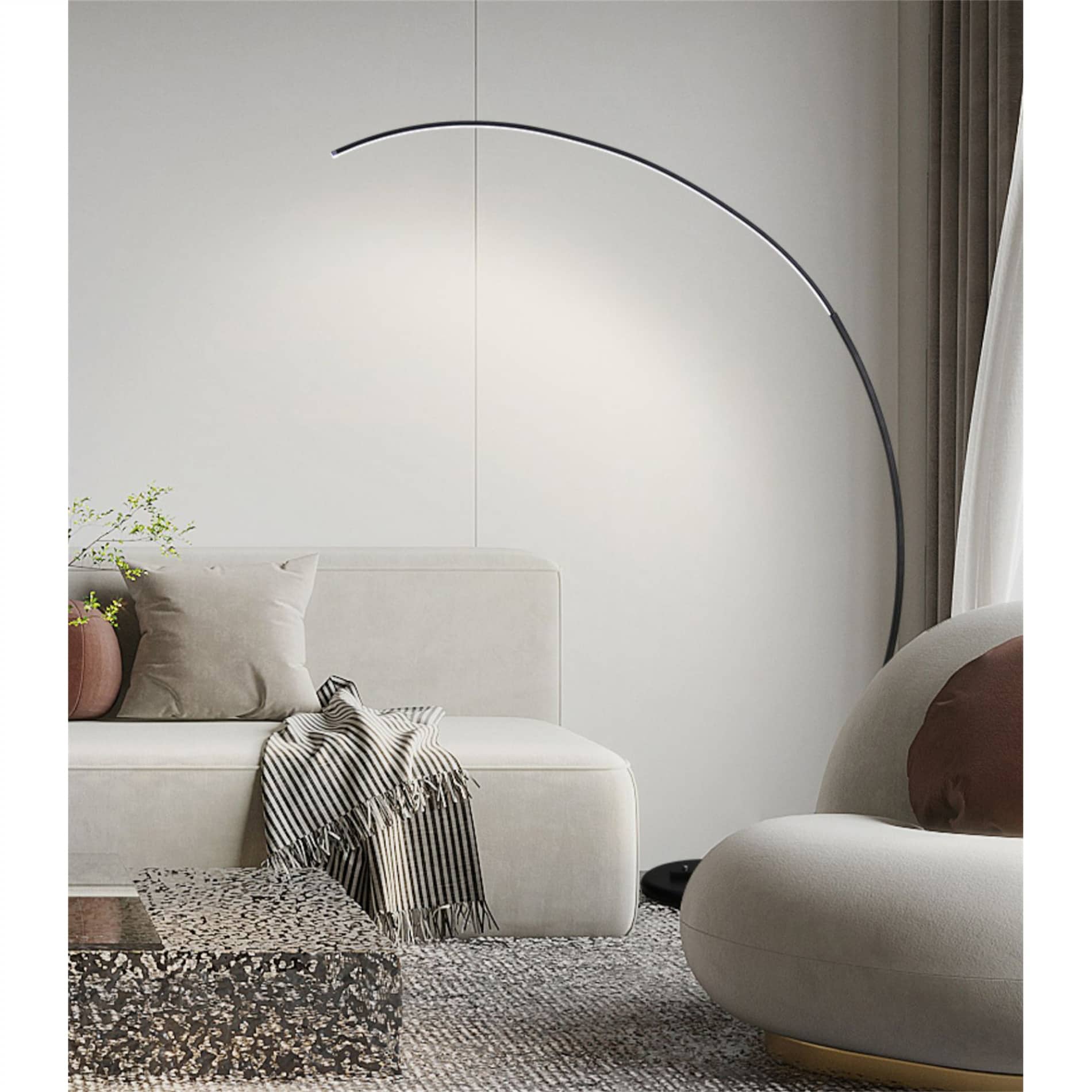 Overstock arc floor shop lamps