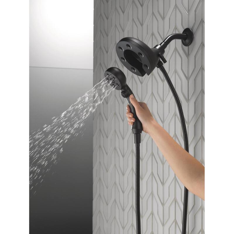 Delta In2ition 2.5 GPM 2-in-1 Multi Function Shower Head and Hand