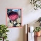 preview thumbnail 71 of 138, Pink Yellow Cactus III -Framed Print w/glass-Cherry Red