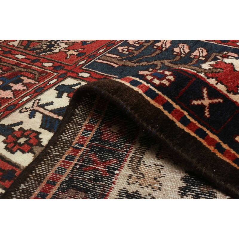 ECARPETGALLERY Hand-knotted Kayseri Vintage Red Wool Rug - 5'5 x 9'7