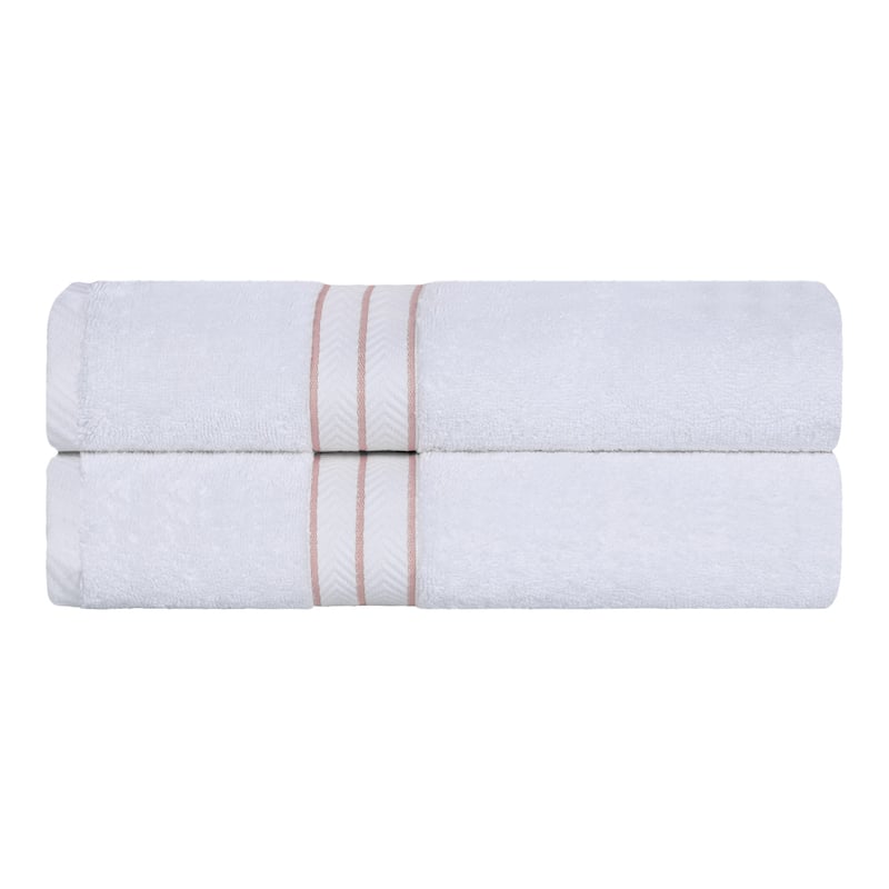 Turkish Cotton Heavyweight Bath Towel Set of 2 by Superior