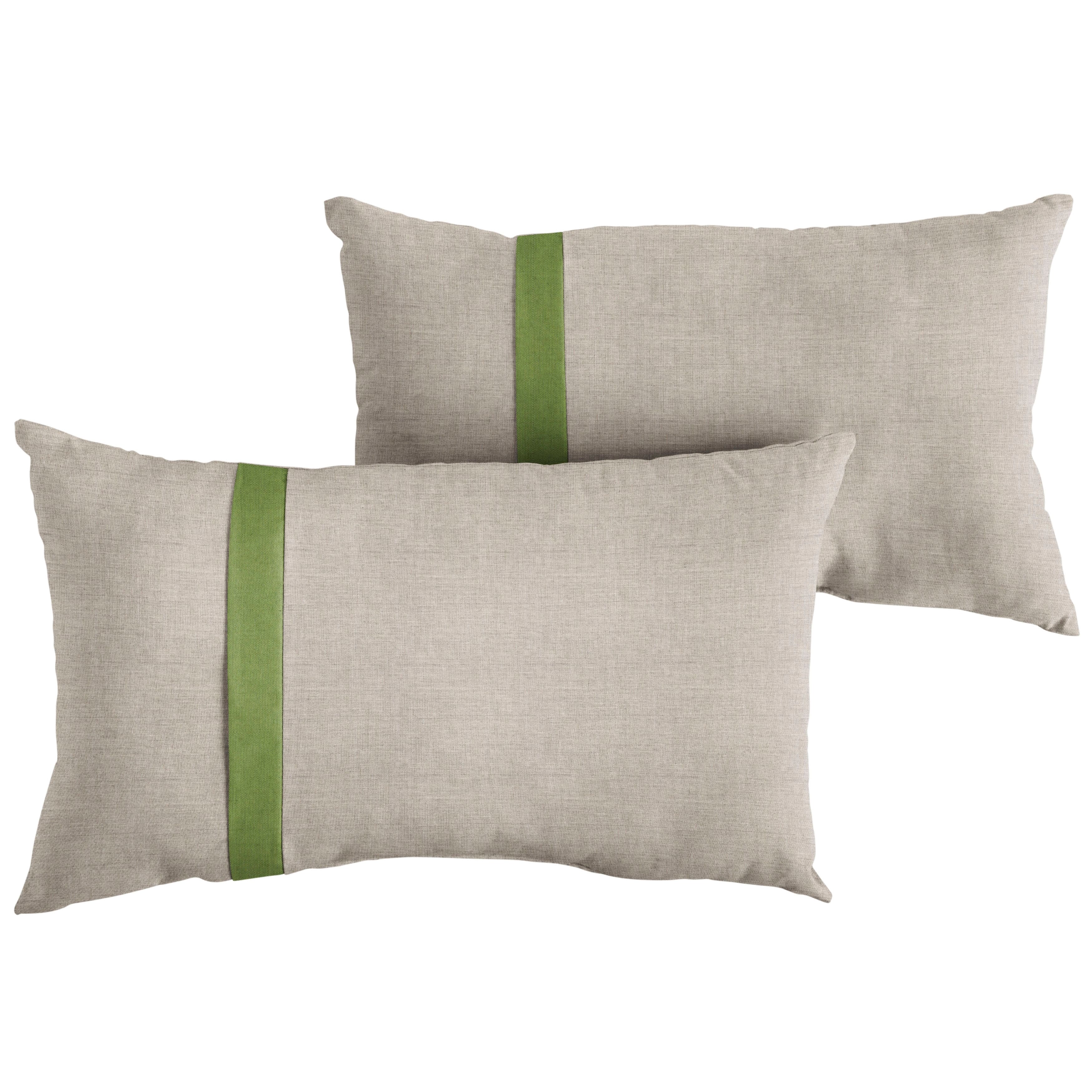 Option Sunbrella - Cast Silver/Spectrum Cilantro