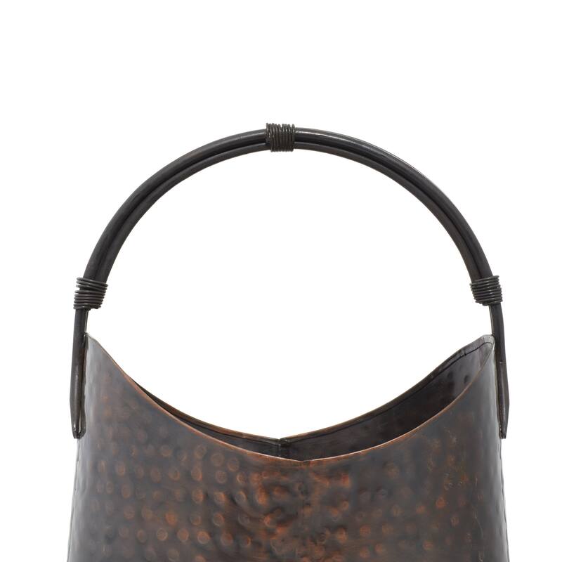 Copper Iron Rustic Planter (Set of 3) - SET/3 21", 18", 14"H - SET/3 21", 18", 14"H