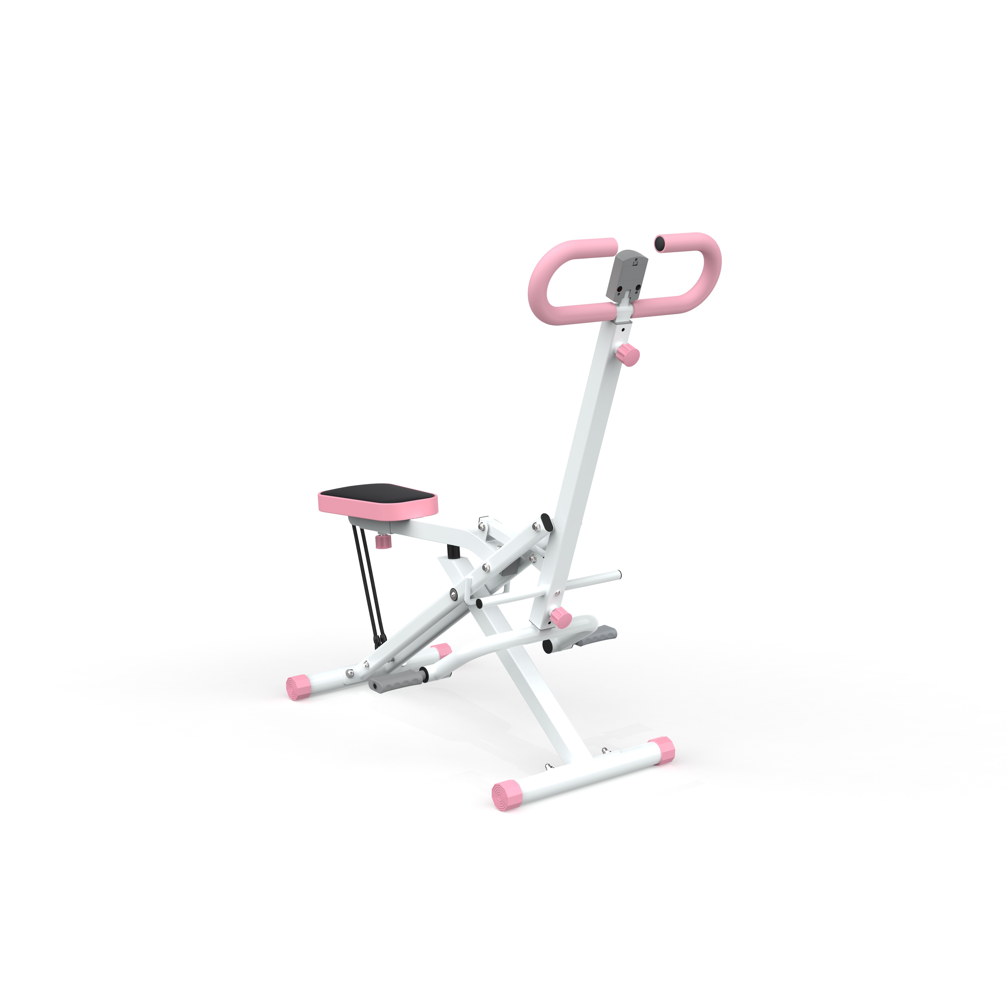 Squat Machine for Home, Assist Trainer for Glutes Workout Foldable with Resistance Bands, for Botty Glutes Butt Thighs