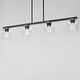 preview thumbnail 8 of 9, Maxim 21236 Scoop 4 Light 46" Wide Linear Pendant
