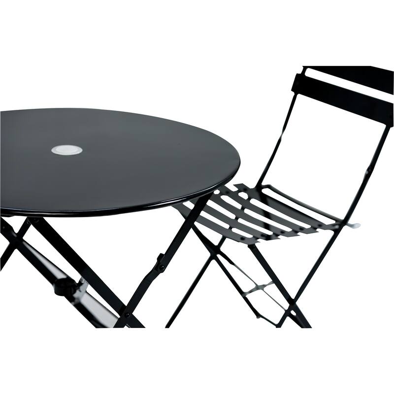Carolina Living Bistro 30" Round Table Outdoor Set - Set of 3