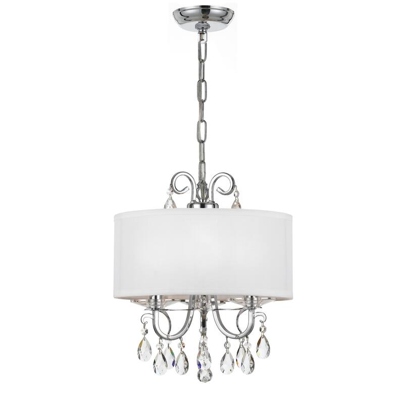 Crystorama Lighting Group Othello 3 Light 15" Wide Swarovski Strass