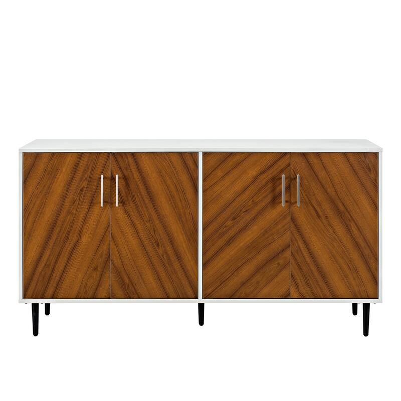 Middlebrook Cassandra 58-inch Mid-Century Modern 4-Door Buffet