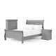 preview thumbnail 66 of 67, Furniture of America Mayday Modern Solid Wood 3-Piece Sleigh Bedroom Set