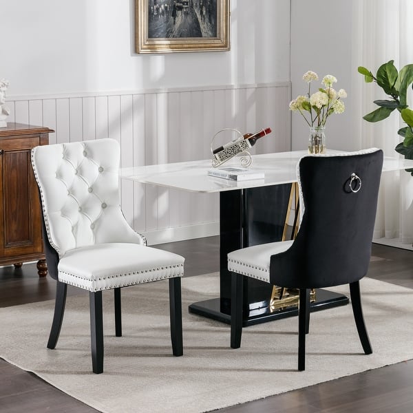 Safavieh Desa Contemporary/Modern Faux Leather Upholstered Side Chair (Wood Frame) Safavieh Desa Contemporary/Modern Faux Leather Upholstered Side Chair (Wood Frame)