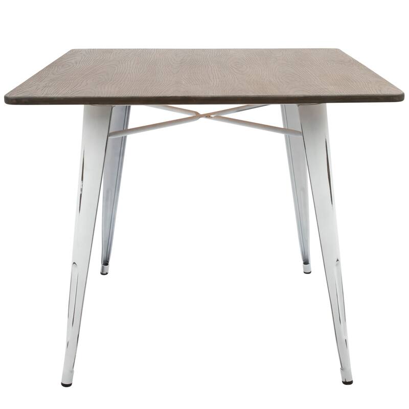 Carbon Loft Samira 36" Industrial Farmhouse Dining Table
