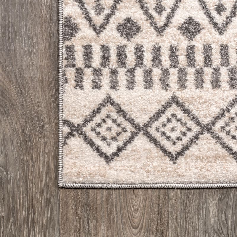 JONATHAN Y Bhalil Berber Geometric Stripe Area Rug