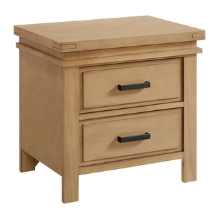 Soho Baby Mystic 2 Dr Nightstand - Honey Wood