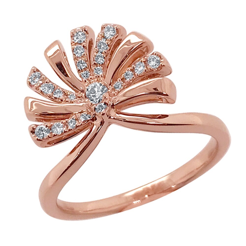 Prism Jewel Prism Jewel 0 18ct Round G H Si1 Natural Diamond Crown Designer Ring 8 18k Rose From Overstock Com Daily Mail