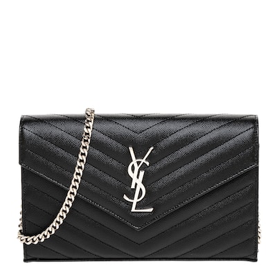 Saint Laurent Classic Cassandre Chain Wallet