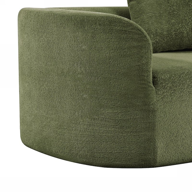 116Inch Curved Sectional Sofa,2 Piece Living Room Modular Couch Set