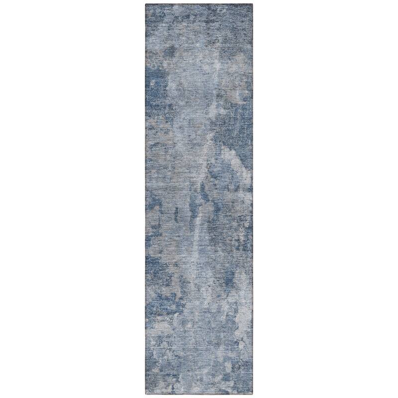 Dava Unique Abstract Weather Resistant Versatile Elegance Outdoor Rug