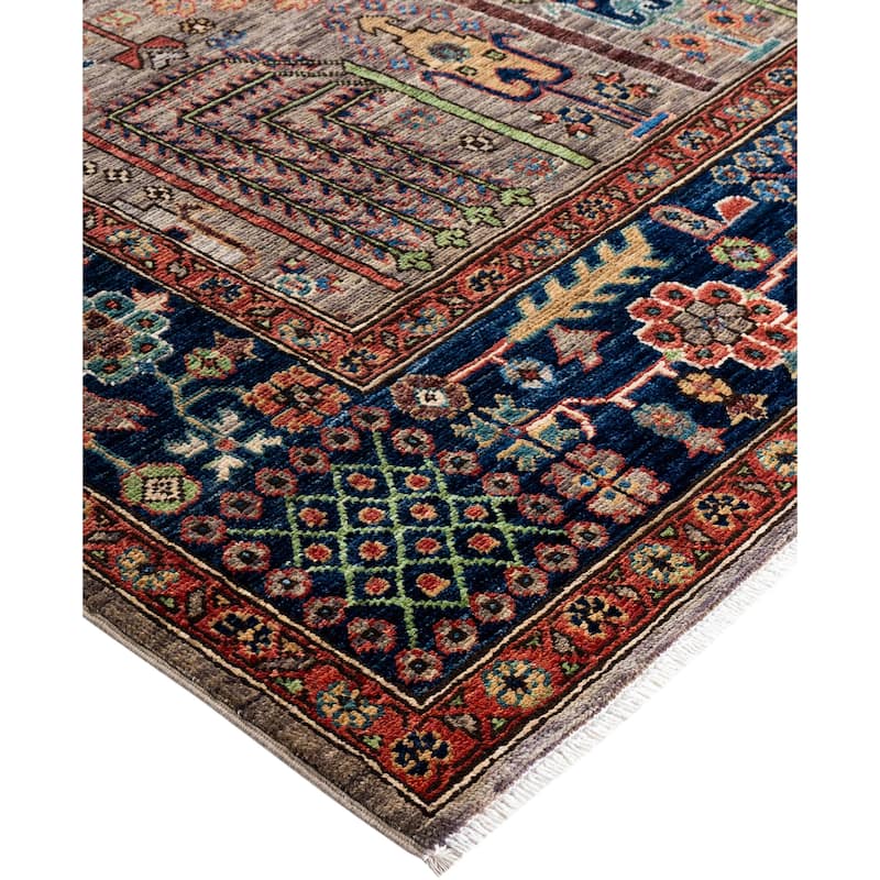Serapi One-of-a-Kind Hand-Knotted Area Rug - Brown - 8' 1" x 9' 11"